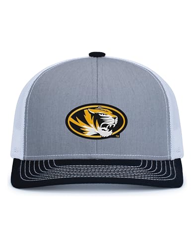 Pacific Headwear NCAA Missou Contrast Stitch Trucker Snapback OS