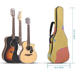 Housse de protection rembourrée pour guitare acoustique classique Motif écossais et écureuil, Multicolore 03., 42.9×16… - Les Beatles, Paul McCartney, John Lennon, RIngo Starr, George Harrison Housse de protection rembourrée pour guitare acoustique classique Motif écossais et écureuil, Multicolore 03., 42.9x16… – Image 5