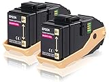 Couleur : magenta Epson Pack 2 toners magenta AL-C9300N (2 x 7 500 pages)