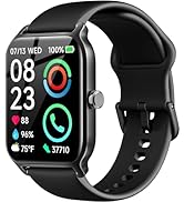 Fitpolo Smart Watch for Men Women Android, Alexa Built-in [1.8" HD Screen] IP68 Waterproof Fitnes...