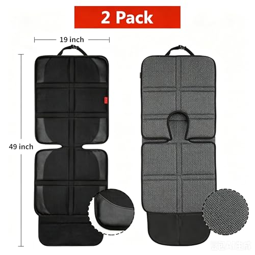 Kaiphy Car Seat Protector 2Pack XL