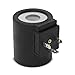 zt truck parts 12V Solenoid Valve Coil 3 Prong DIN Connector 6356012 Fit for HydraForce Stems (5/8" Hole) 10, 12, 16, 38 and 58 series