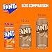 Fanta Orange Soda Can, 7.5 fl oz, 10 Pack