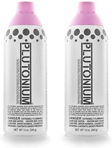 Plutonium Paint Ultra Supreme Professional Aerosol Spray Paint, 12-Ounce, Manko (2 Pack)