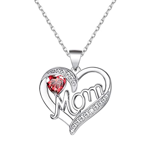 Colliers pour adultes motif cœur avec maman le symbole d'un amour infini