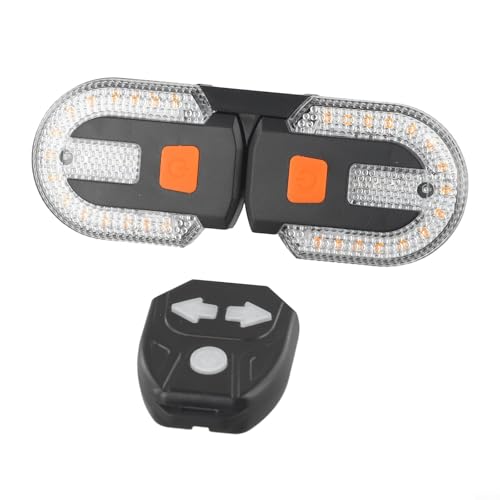 Smart Tail Light with Turn Signal, with USB Rechargeable Bright LED Safety , Remote Control Waterproof Turn Signal Light for Mountain Bike, Road