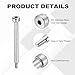 MECCANIXITY 16 Pcs 304 Stainless Steel Shoulder Bolt 4mm Shoulder Dia 40mm Shoulder Length M3x0.5 Thread Hex Socket Shoulder Bolts for Hydraulic Injection Molding Machinery Industries
