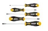 Felo Ergonic Feles40095118 Juego de Destornilladores, Set de 5 Piezas