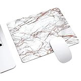 ライクラ布滑り止め大理石のマウスマウスパッドオフィスベースのラップトップ用ゴム製ウォッシャブルラウンド防水スクエアパッド、マウスパッドマウスパッド135