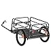 VEVOR Bike Cargo Trailer, 160 lbs Load Capacity, Heavy-Duty Bicycle Wagon Cart, Foldable Compact Storage & Quick Release with Universal Hitch, 16