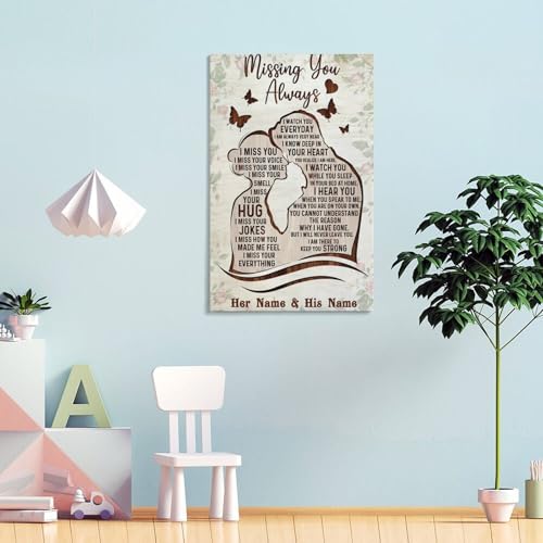 Poster papillon commémoratif cadeau idéal Saint-Valentin