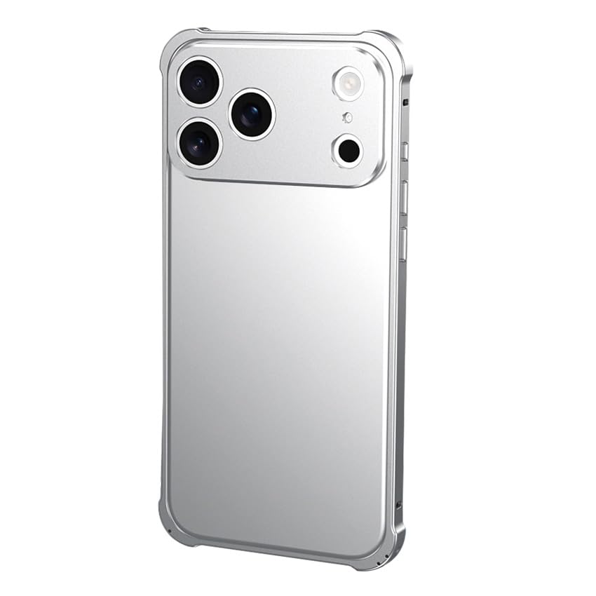 Amazon.co.jp: KOOLRIVER・For いPhone17 Pro バンパー ケース アルミ