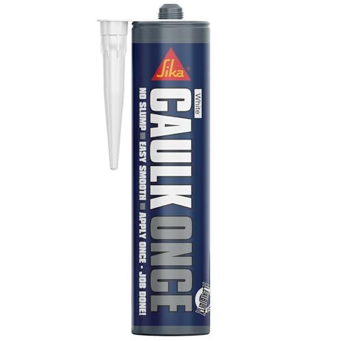 Everbuild Caulk Once White 310ml C3
