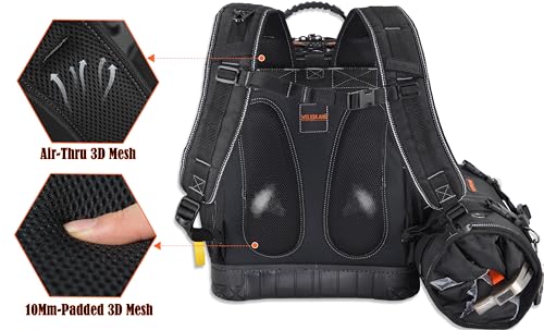 Image of Tool Backpack and Tool Roll Bundle-Fashion Perfect Partner