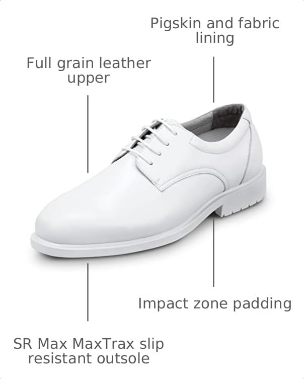 Image of SR Max Unisex Arlington MaxTrax Soft Toe SRO Dress Shoe