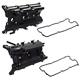 ECCPP Valve Cover Gasket Sets Compatible for 2003-2007 for Nissan 350Z 2003-2008 for Infiniti M35 G35 FX35 Replaces 13264-AM600 Left/Right Valve Covers Kit