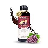 Anadoa Traubenmelasse | Üzüm Pekmezi | 100 % Natürlicher Traubensirup – Ohne Zuckerzusatz, Glutenfrei & Vegan | Traditionell Eingekocht – Energiequelle & Natürliche Süße für Frühstück, Desserts