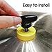 Beatello Drum Cymbal Accessory Kit – Drum Hardware Pack with Felts, Sleeves, Washers, Wing Nuts – Drum Set Accessories for Cymbal Stand, Crash & Splash Cymbals (Yellow, 40 Pcs)