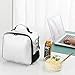 Lunch Box Insulated Lunch Bag for Men Women, Leakproof Thermal Reusable Lunch Tote for Adult, Lunch Cooler for Office Work Outdoor Picnic by Soundance, White