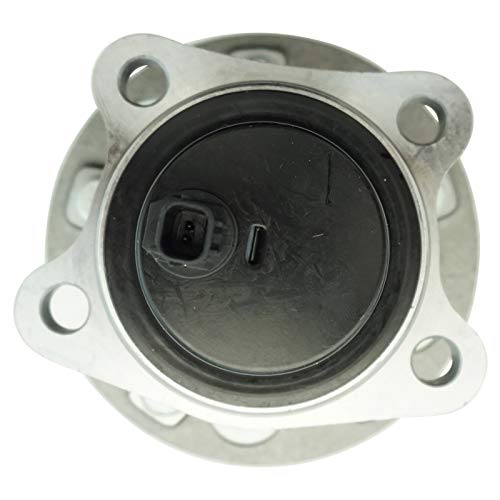 Image of TRQ Rear Left and Right Wheel Bearing and Hub Assembly Set 2 Piece Compatible with 2008-2013 Toyota Highlander Front Wheel Drive