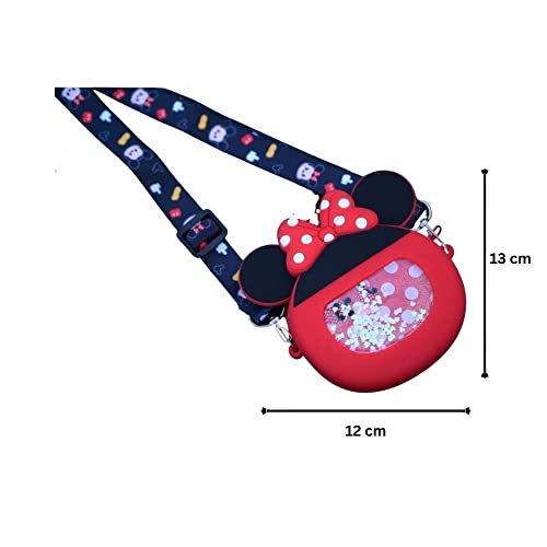 Image of EITHEO Cute Silicon Sling Bag for Girls /Women Crossbody Bag Small Size Handbag Shoulder Bag