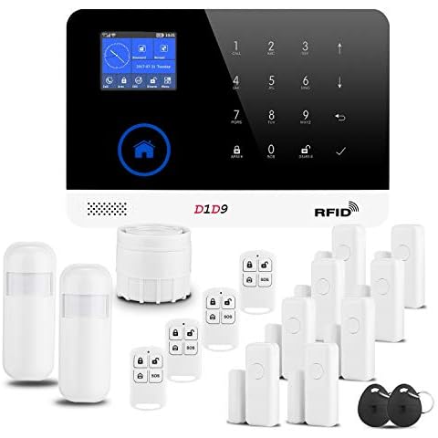 House Wireless Burglar Alarm System 3G WiFi RFID DIY GSM for Home Security Cover