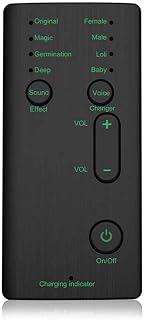 New Voice Changer Mini Portable 8 Voice Changing Modulator with Adjustable Voice Functions Phone Computer Sound Card Mic Tool