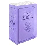 Children's Cartoon Plush Toy Throw Pillows, Christmas holiday Bible Book Pillow that Opens, Home Aesthetic Room Decorative Pillow, Kids Pillow, for Bedroom Sofa Cushion Chair Couch Bed (Purple)
