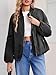 Tankaneo Womens Zip Up Bomber Jacket Oversized Fashion Casual Fully Lined Winter Coats With Pockets