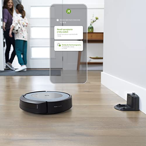 Aspirateur Robot connecté iRobot® Roomba® i3152 - 2 brosses en caoutchouc multi-surfaces - Idéal pour les animaux - Suggestions personnalisées - Cartographie - Compatible Braava jet m6 - Image 4