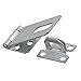 Hasp, Fixed, Steel, Zinc Plated, 3-1/4 in. L