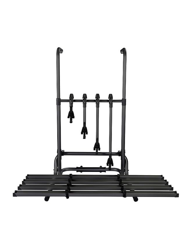 Fahrradträger Quipon Bike Rack 4er, Farbe schwarz Traglast 60 kg