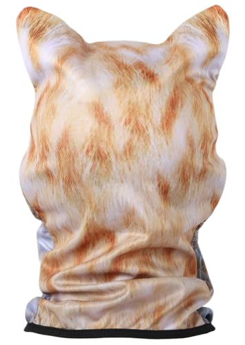 Image of 3D Cat Ski Balaclava Sheisty Face Mask with Ears Cute Animal Ski Mask for Music Festivals Raves Party Outdoor Activities