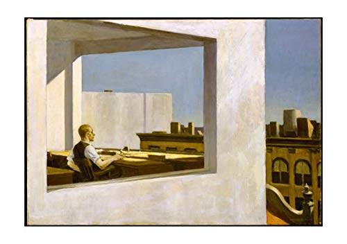 Spiffing Prints Edward Hopper Office in a Small City 1953 - Small...