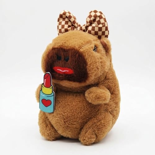 Lipstick Capybara Chalk Bag Rock Climbing Chalk Bag Suitable Bouldering Gym Indoor & Outdoor Climbing with Adjustable Belt image 5