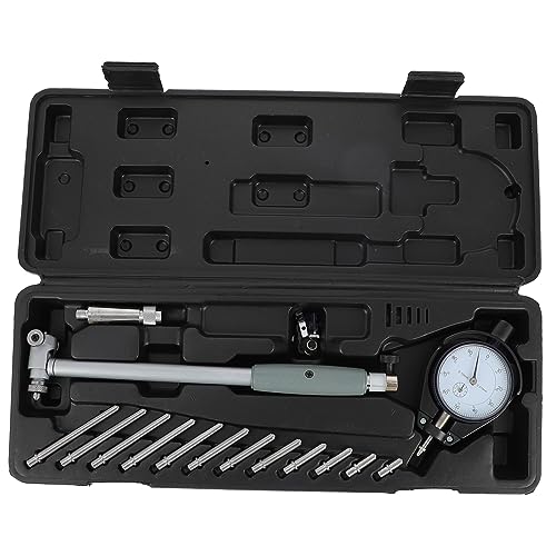 NAMOARLY 1 Set Cylinder Bore Gauge Diameter Inner Hole Gauge Bore Gauge Tool Engine Cylinder Dial Bore Gauge Manual Measuring Hole Gauge Digital Bore Gauge Precision Tools Steel Black