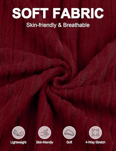 LURANEE Women Plus Size Sweaters 3/4 Rolled Sleeve Shirts V Neck Casual Lightweight Tunic Blouses XL-5XL4