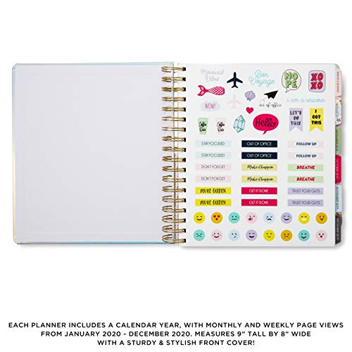 2020 Hello Big Plans, 12 Month Daily Planners/Calendars: Tri-Coastal Design Planners with Monthly, Weekly and Daily Views - Personal Planner Notebook for Work or Home