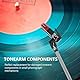 Turntable Tonearm Replacement for Needles, Precision Phonograph Arm Vinyl Enthusiasts Mit Stylus Ersatz Für Plattenspieler Antikes Design Einfache Installation Zuverlässige Wiedergabe Vinyl