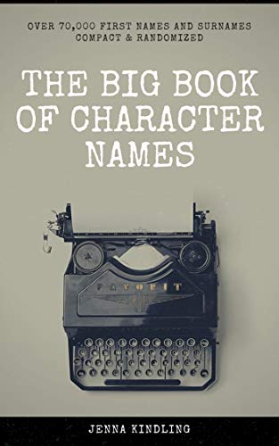 The Big Book of Character Names: Compact & Randomized