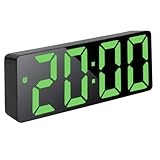 Facilité d'Utilisation & Idéal en Cadeau : Ce réveil LED est très simple à utiliser grâce à sa notice détaillée. C'est un choix parfait pour un cadeau d’anniversaire ou de Noël. Il peut aussi servir de réveil de voyage ou de réveil de bureau, ajoutant une touche moderne à votre espace