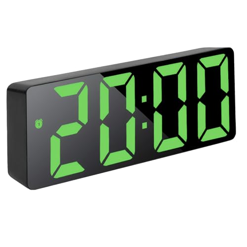 Pmqs Réveil Numérique LED 6.7"