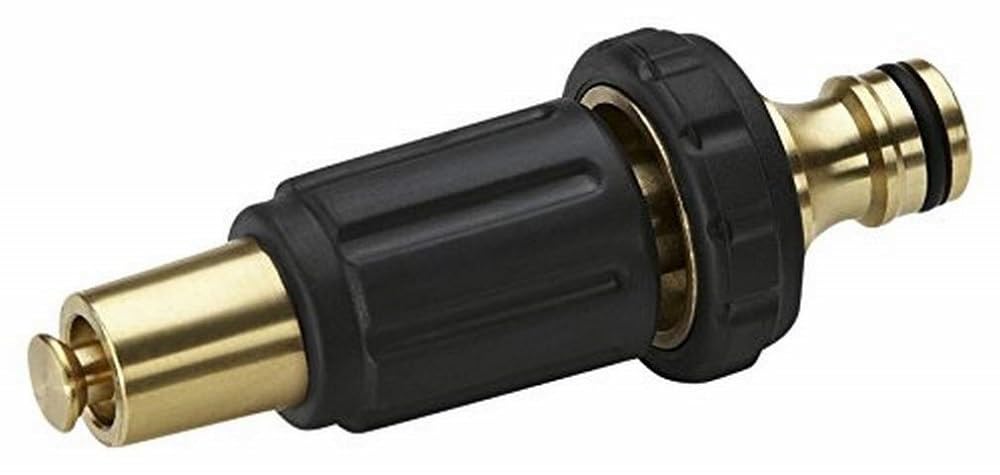 Brass Nozzle – Durable Adjustable Garden Hose Spray Nozzle for Watering Plants, Outdoor Cleaning and Garden Tools