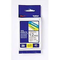 Nastro Laminato Brother TZE251 - Nero/Bianco 24mm, Per Etichettatrici P-Touch - Foto 7