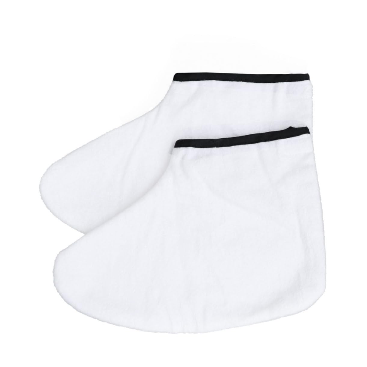 Housoutil Whitening Hands Feet Socks Paraffin Wax Foot Cover Moisturizing Spa Mittens Heat Therapy Socks for Women