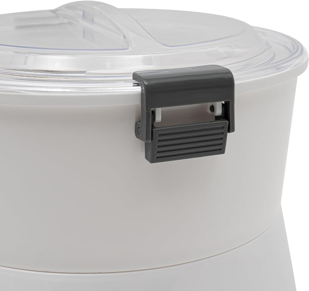 Pelapatate Elettrico, pelapatate Automatico Commerciale per Verdure e Frutta, pelapatate Portatile con azionamento a Un Pulsante, per Uso Domestico, Cucina, Ristorante