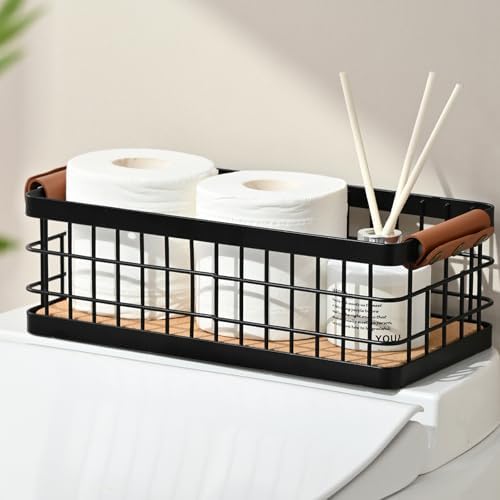 Amazon.com: RoleDes Toilet Paper Storage Basket with Grip Detachable ...