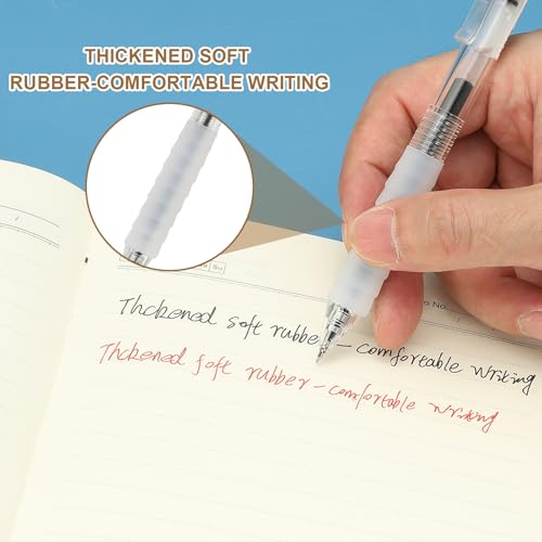 Bolígrafos gel 0.5mm PATIKIL 12 unidades tinta negra retráctiles miniatura 6