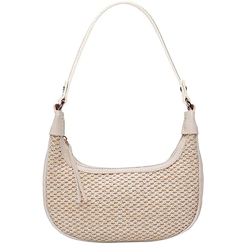 RTGGSEL Boho Retro Straw Tote