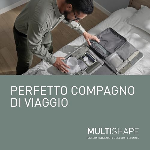 Panasonic ER-CFB1-A503 MULTISHAPE [Sistema Modulare per la Cura della Persona] Set Testine Spazzole per il Viso, Spazzola Esfoliazione Viso, Spazzola Pulizia Barba, Spazzola Pulizia Profonda, Nero - Immagine 3